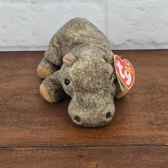 Lot of 5 Ty Plush- Pinky, Tubbo, Nola, Suki & Harry Beanie Babies/Attic Treasure - Picture 5 of 16